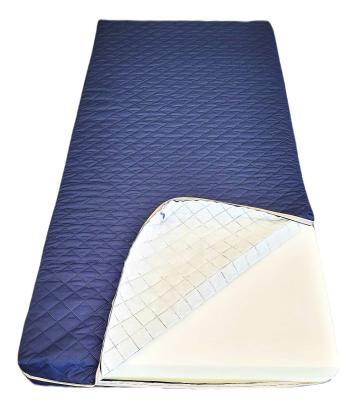 Husa impermeabilă 90x190x20 cm, matlasată cu vatelina, lavabilă, cu fermoar Relax KipRoom