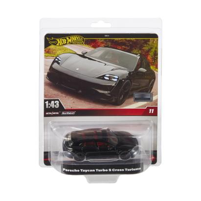 HOT WHEELS PREMIUM REAL RIDERS MASINUTA METALICA PORSCHE TAYCAN TURBO S CROSS TURISMO SCARA 1:43 SuperHeroes ToysZone