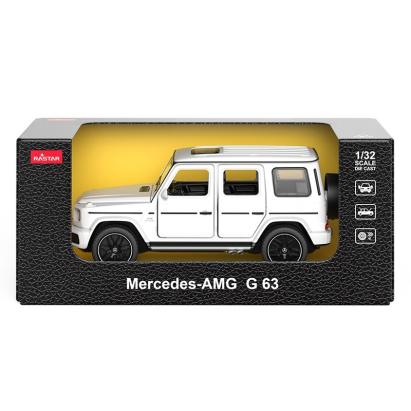 MASINUTA METALICA MERCEDED BENZ AMG G63 ALB SCARA 1 LA 32 SuperHeroes ToysZone