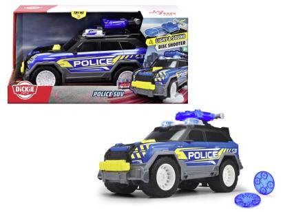 DICKIE MASINA DE POLITIE SUV CU SUNETE SI LUMINI 30CM SuperHeroes ToysZone
