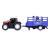 DICKIE MASSEY FERGUSON TRACTOR SI REMORCA CU SUNETE SI LUMINI SuperHeroes ToysZone