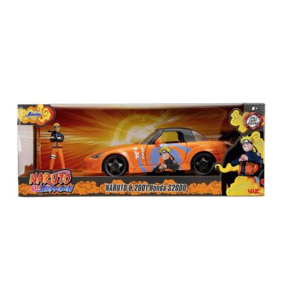 JADA NARUTO SHIPPUDEN SET FIGURINA NARUTO SI MASINUTA METALICA HONDA 2001 S2000 SCARA 1:24 SuperHeroes ToysZone