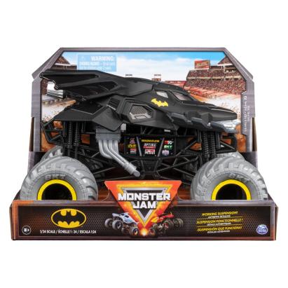 MONSTER JAM MASINUTA METALICA BATMAN SCARA 1:24 SuperHeroes ToysZone