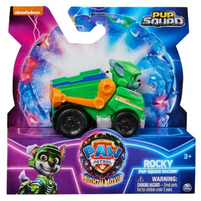 PATRULA CATELUSILOR PUP SQUAD RACERS VEHICUL METALIC ROCKY SCARA 1:55 SuperHeroes ToysZone