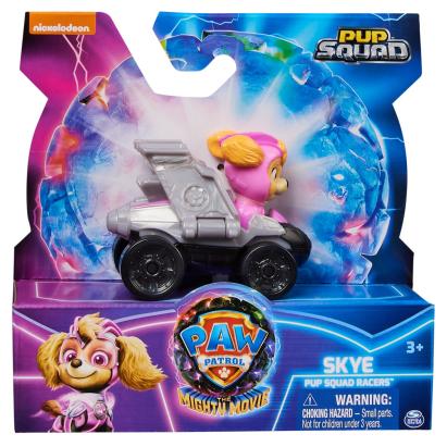 PATRULA CATELUSILOR PUP SQUAD RACERS VEHICUL METALIC SKYE SCARA 1:55 SuperHeroes ToysZone