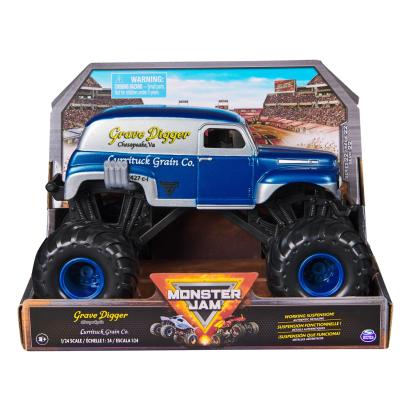 MONSTER JAM MASINUTA METALICA GRAVE DIGGER SCARA 1:24 SuperHeroes ToysZone