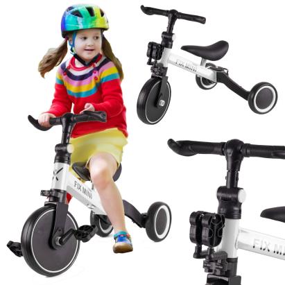 Tricicleta TRIKE FIX MINI, 3in1 adaptabila, culoare Alba FAVLine Selection