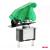 Comutator iluminat (intrerupator) cu protectie, destinatie auto, moto, ATV, SSV, Off-Road, model "TOP GUN", tensiune 12V - 24V, culoare Verde FAVLine Selection