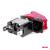 Comutator iluminat (intrerupator) cu protectie, destinatie auto, moto, ATV, SSV, Off-Road, model "TOP GUN", tensiune 12V - 24V, culoare Rosie FAVLine Selection