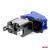 Comutator iluminat (intrerupator) cu protectie, destinatie auto, moto, ATV, SSV, Off-Road, model "TOP GUN", tensiune 12V - 24V, culoare Albastra FAVLine Selection