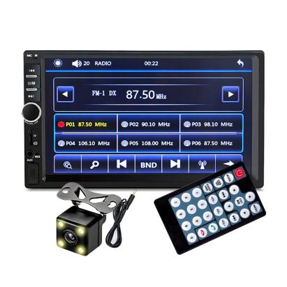 Player Video Auto dimensiune 2DIN, + Camera Marsarier INCLUSA, TouchScreen de 7 inch, 4 x 50W, model WDS-30 cu Bluetooth, Handsfree, Radio, MP3, WMA, MP4, AUX, Card, Telecomanda FAVLine Selection