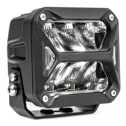 Proiector LED "PRO SERIES" cu doua functii pentru Off-Road, ATV, SSV, putere 58W, 7200lm, culoare 6000K, tensiune 10-30V, dimensiuni 107 x 102 x 86 mm FAVLine Selection