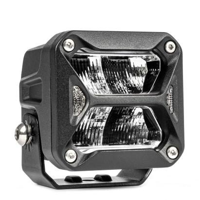 Proiector LED "PRO SERIES" cu doua functii pentru Off-Road, ATV, SSV, putere 18W, 1800lm, culoare 6000K, tensiune 10-30V, dimensiuni 82 x 78 x 76 mm FAVLine Selection