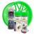 Kit complet reparatie si vopsire jante culoare Verde Fluorescent, V2 FAVLine Selection