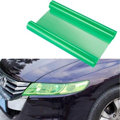 Folie protectie faruri / stopuri auto - Verde (pret/m liniar) - 054 FAVLine Selection