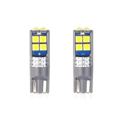 Set becuri auto cu LED CANBUS compatibil T10 W5W 10 SMD Alb 12/24V, destinat competitiilor auto sau off-road FAVLine Selection