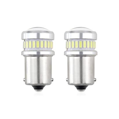 Set becuri auto cu LED CANBUS compatibil P21 R5W/R10W 30 SMD Alb 12V/24V, destinat competitiilor auto sau off-road FAVLine Selection