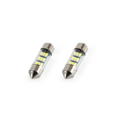 Set becuri auto cu LED sofit compatibil C5W 9 SMD 31mm Alb 12V, destinat competitiilor auto sau off-road FAVLine Selection