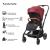 Carucior modular 2in1 Coccolle Saliara Cabernet FitLine Training