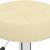 Scaune de bar, 2 buc., crem, material textil GartenMobel Dekor