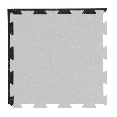 Margine pentru Protectie Podea inSPORTline Puzeko 50 x 50 x 0.5 cm - Negru FitLine Training