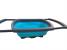 Strecuratoare pliabila din silicon cu manere extensibile Gri Turcoaz Handy KitchenServ