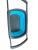 Strecuratoare pliabila din silicon cu manere extensibile Gri Turcoaz Handy KitchenServ