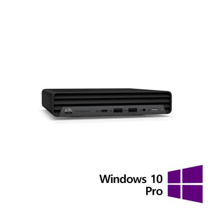 Calculator Refurbished HP ProDesk 400 G6 Mini, Intel Core i5-10500T 2.30 - 3.80GHz, 8GB DDR4, 256GB SSD + Windows 10 Pro NewTechnology Media