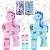 Pistol baloane de sapun unicorn, muzica si lumini, alimentare cu baterii MultiMark GlobalProd