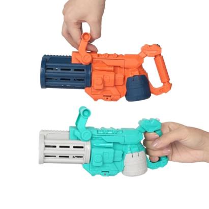 Pistol electric pentru baloane de sapun, rezervor solutie inclusa, muzica, lumini, 23.5 x 5.5 x 14 cm MultiMark GlobalProd