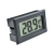 Termometru electronic cu sonda impermeabila, afisaj lcd, negru MultiMark GlobalProd