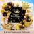 Kit aranjamente baloane happy birthday, fundal, baloane latex si folie aluminiu, negru auriu MultiMark GlobalProd