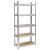 Raft Metalic de Depozitare cu 5 Polite din MDF, Dimensiuni 150x70x30 cm, Sarcina maxima de 750Kg