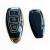 Husa Cheie Auto Ford Kuga, Neagra cu contur auriu, Smartkey, Tpu AutoProtect KeyCars