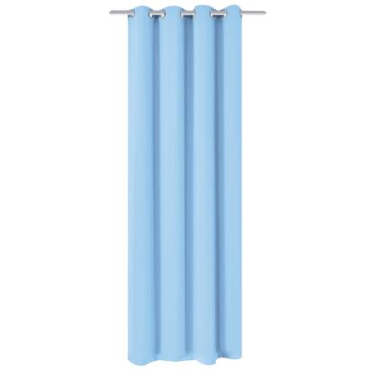 Draperie opacă, ocheți metalici, 270 x 245 cm, turcoaz GartenMobel Dekor