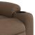 Fotoliu rabatabil electric, maro, material textil GartenMobel Dekor