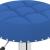 Scaune de bar, 2 buc., albastru, material textil GartenMobel Dekor