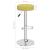 Scaune de bar, 2 buc., verde, material textil GartenMobel Dekor