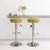Scaune de bar, 2 buc., verde, material textil GartenMobel Dekor