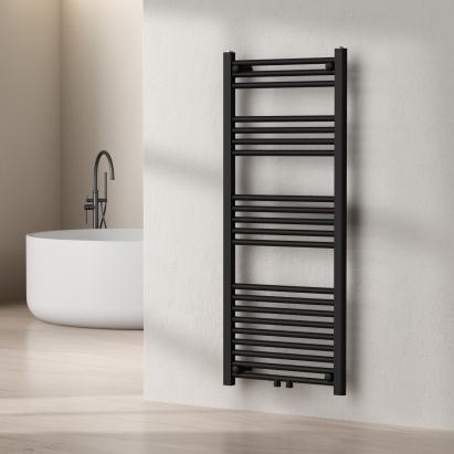 Radiator portprosop Voss 120x50cm 500W negru [neu.haus] HausGarden Leisure