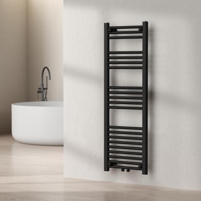 Radiator portprosop Voss 120x40cm 425W negru [neu.haus] HausGarden Leisure