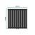 Radiator dublu Nore 60x60cm negru 800W [neu.haus] HausGarden Leisure