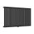 Radiator Nore 60x120cm negru 857W [neu.haus] HausGarden Leisure