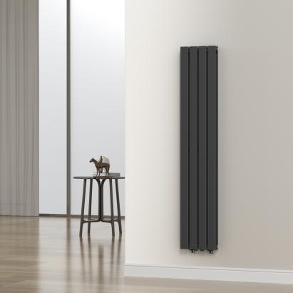 Radiator dublu Nore 160x30cm negru 1006W [neu.haus] HausGarden Leisure