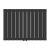 Radiator dublu Nore 60x80cm negru 1097W [neu.haus] HausGarden Leisure