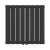 Radiator dublu Nore 60x60cm negru 809W [neu.haus] HausGarden Leisure