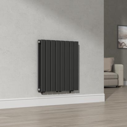 Radiator dublu Nore 60x60cm negru 809W [neu.haus] HausGarden Leisure