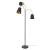 Lampadar Wycombe 154cm negru/auriu [lux.pro] HausGarden Leisure