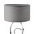 Lampa de masa 49,5cm crom/gri [lux.pro] HausGarden Leisure