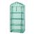 Sera gradina Chaam 158x69x49cm verde cu 4 rafturi [en.casa] HausGarden Leisure